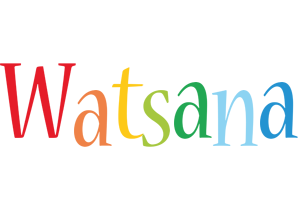 Watsana birthday logo