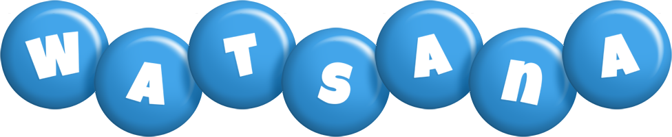 Watsana candy-blue logo