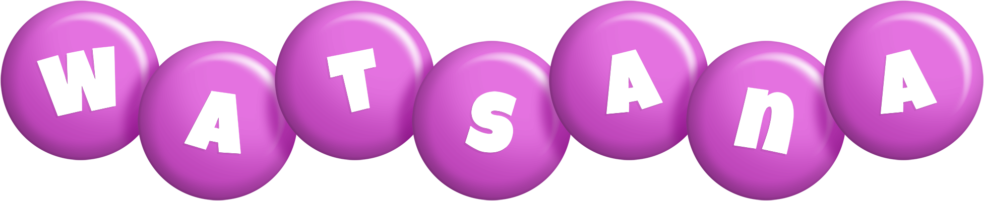 Watsana candy-purple logo