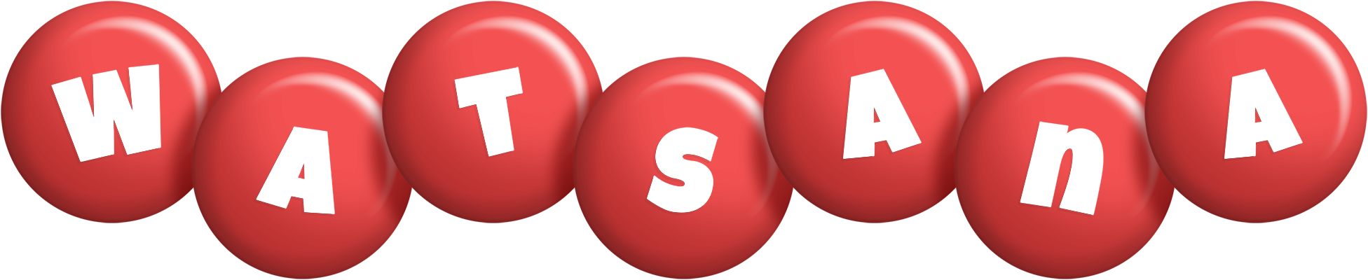 Watsana candy-red logo