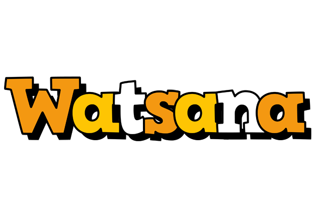 Watsana cartoon logo