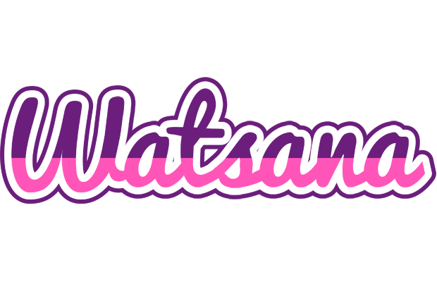 Watsana cheerful logo