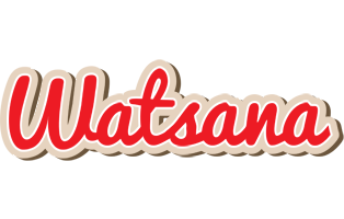 Watsana chocolate logo