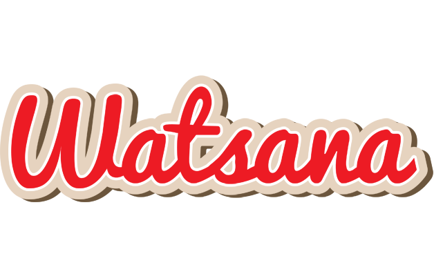 Watsana chocolate logo