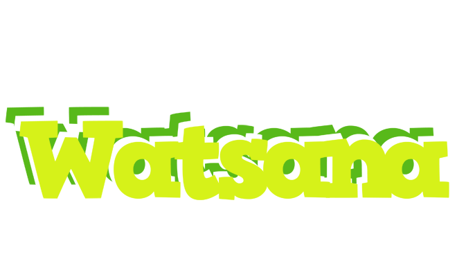 Watsana citrus logo