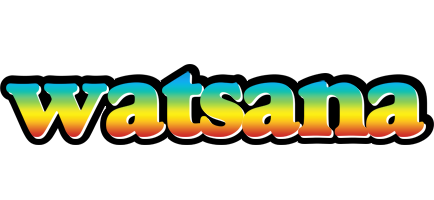 Watsana color logo