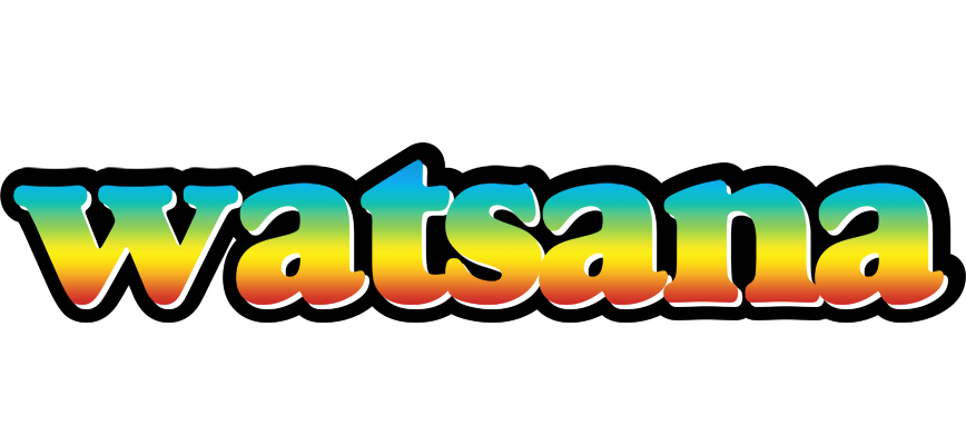 Watsana color logo