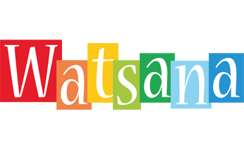 Watsana colors logo