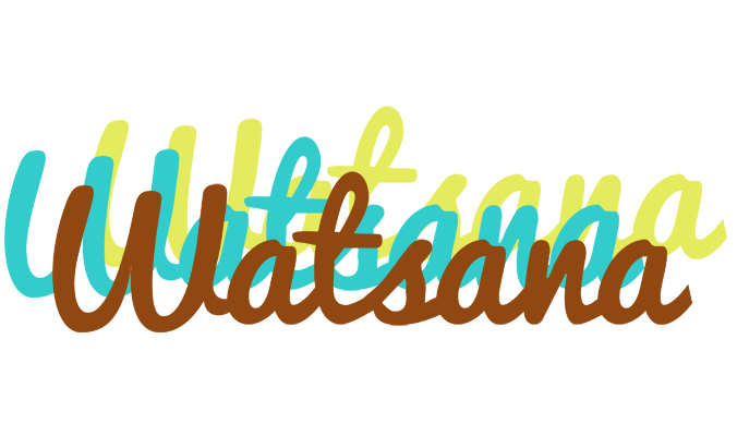 Watsana cupcake logo