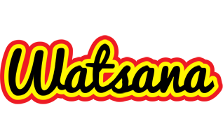 Watsana flaming logo