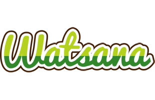 Watsana golfing logo