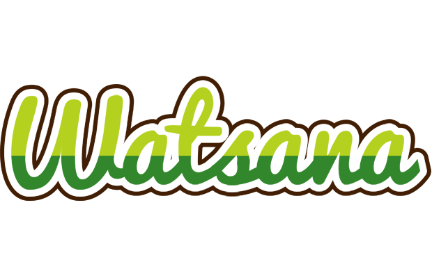 Watsana golfing logo