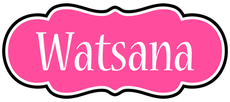 Watsana invitation logo