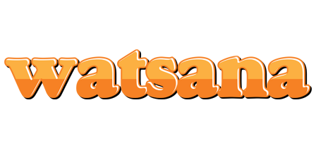 Watsana orange logo