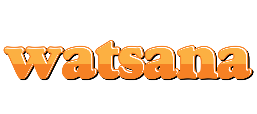Watsana orange logo