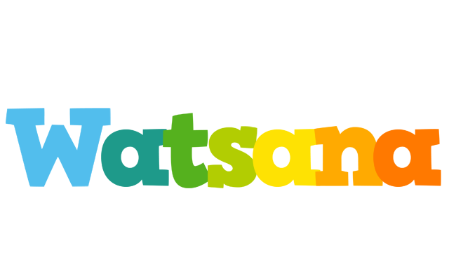 Watsana rainbows logo