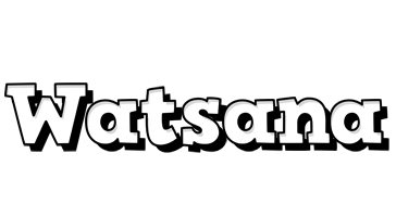 Watsana snowing logo