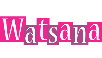 Watsana whine logo