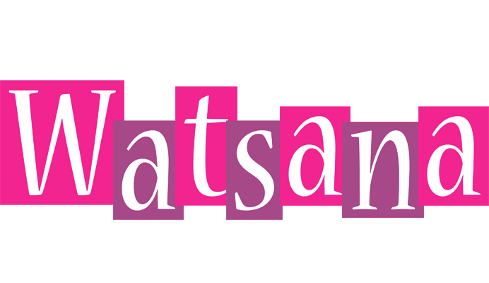 Watsana whine logo