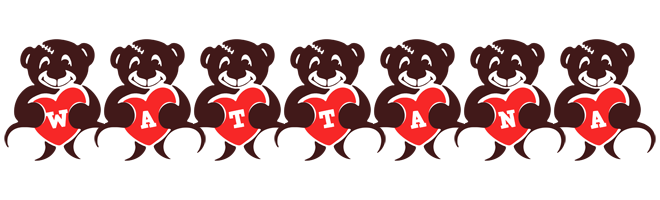 Wattana bear logo