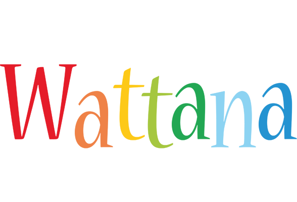 Wattana birthday logo