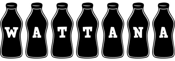 Wattana bottle logo