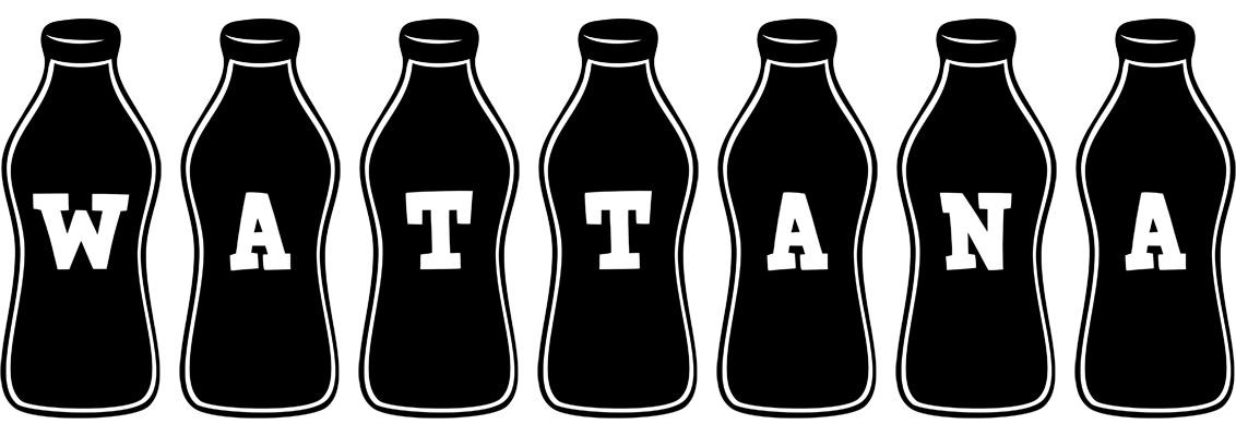 Wattana bottle logo