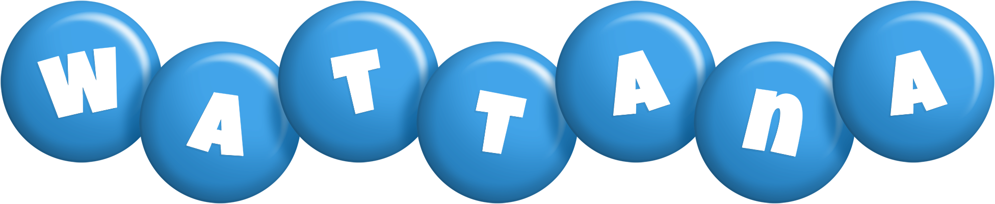 Wattana candy-blue logo