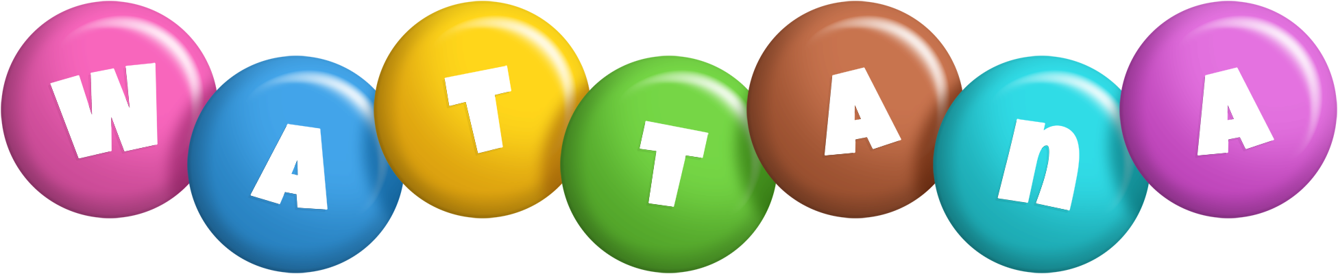 Wattana candy logo
