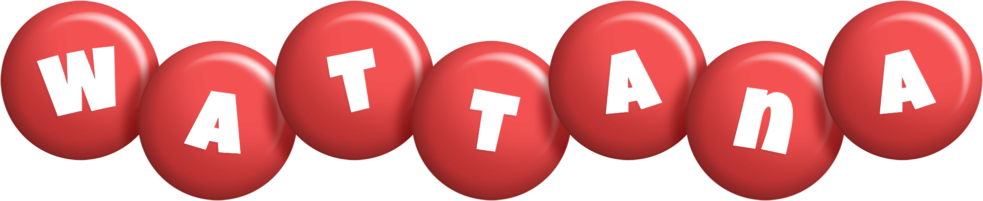 Wattana candy-red logo