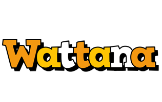 Wattana cartoon logo