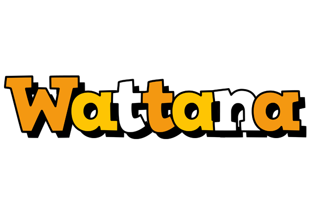 Wattana cartoon logo