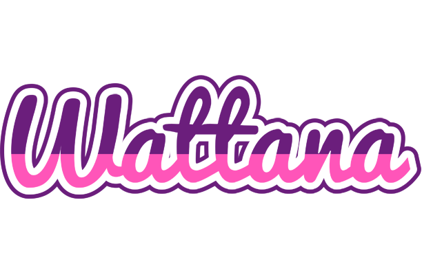 Wattana cheerful logo