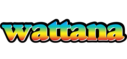 Wattana color logo