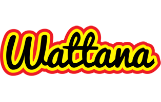 Wattana flaming logo