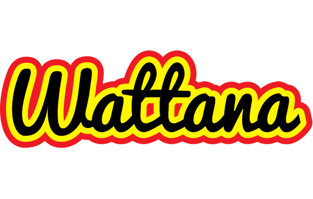 Wattana flaming logo