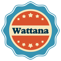 Wattana labels logo