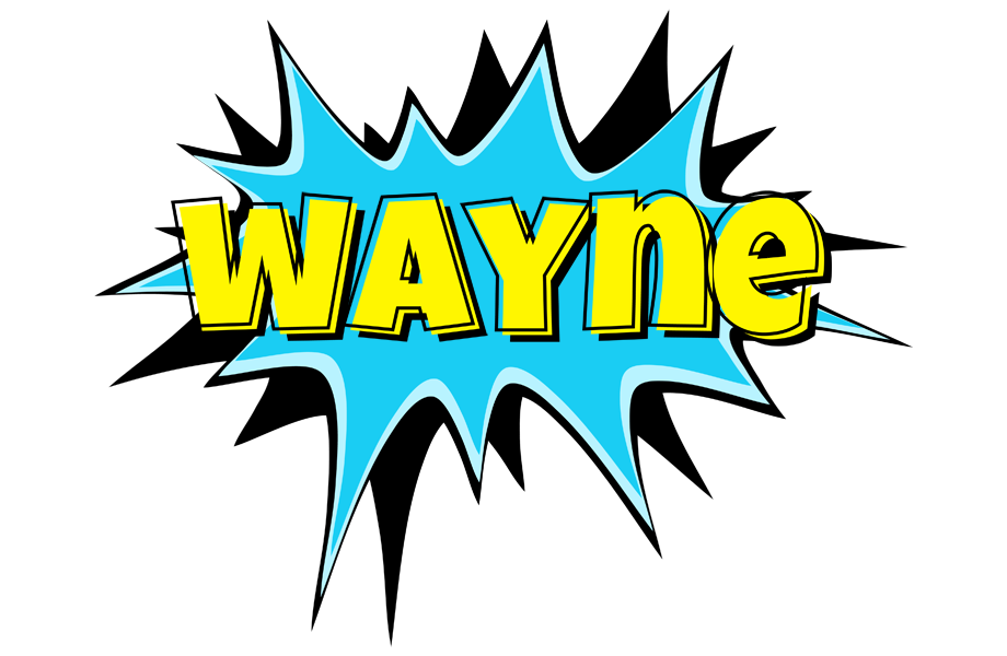 Wayne amazing logo