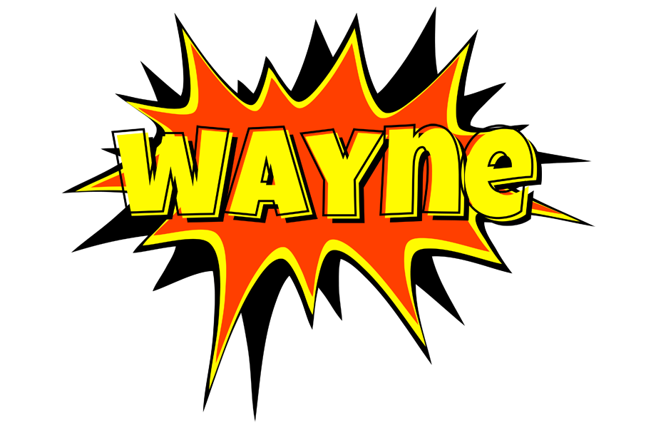 Wayne bazinga logo