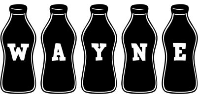 Wayne bottle logo