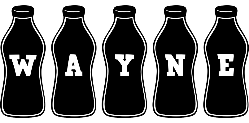 Wayne bottle logo