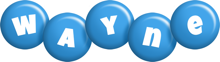 Wayne candy-blue logo