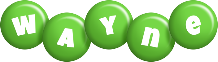 Wayne candy-green logo