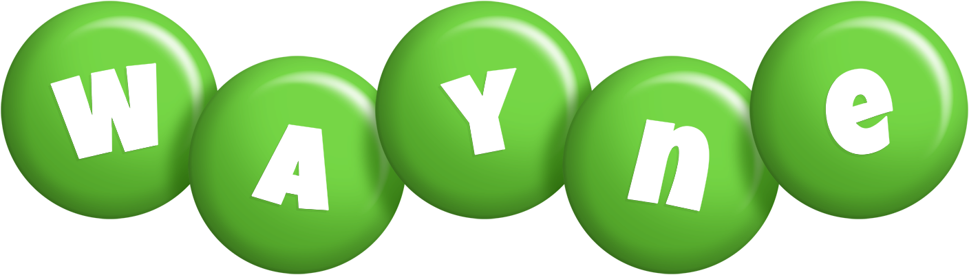 Wayne candy-green logo