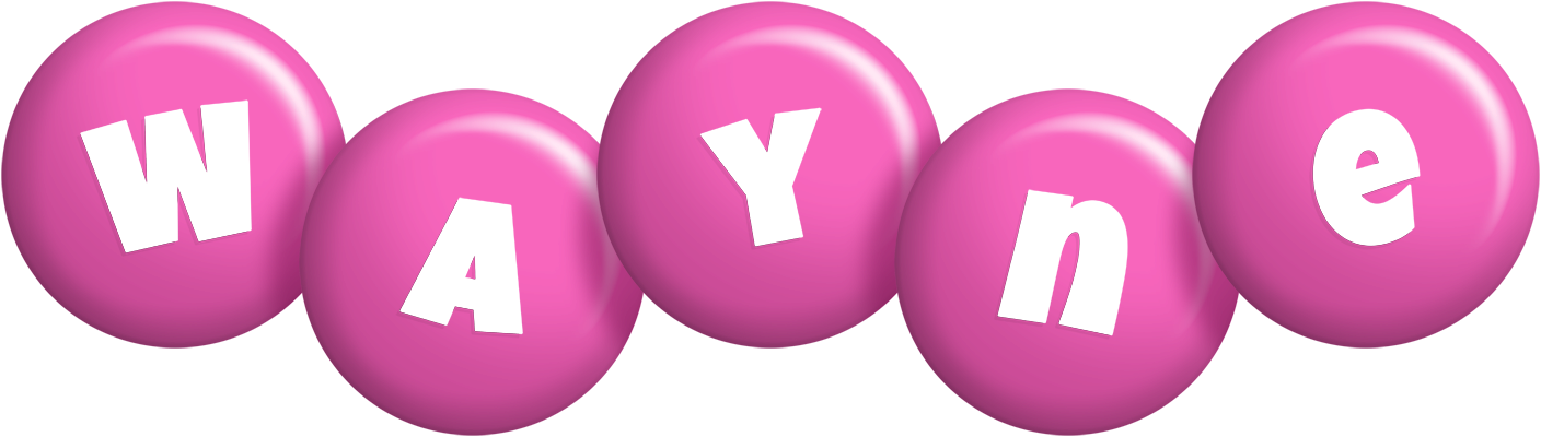 Wayne candy-pink logo