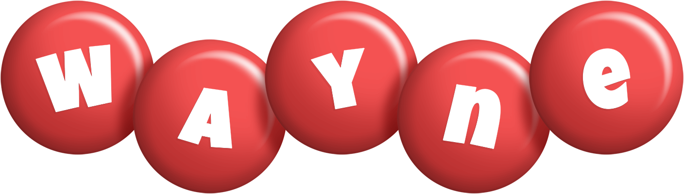 Wayne candy-red logo