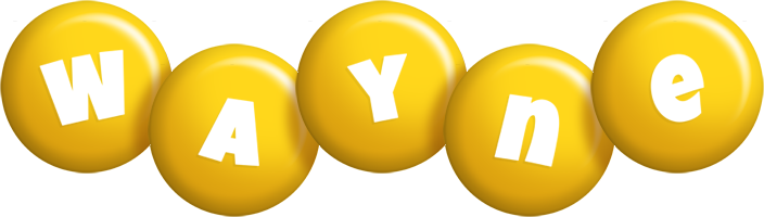 Wayne candy-yellow logo