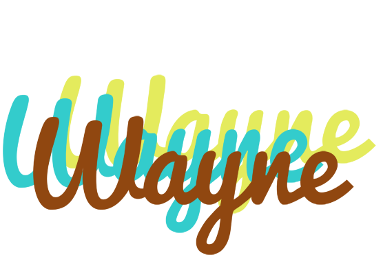 Wayne cupcake logo