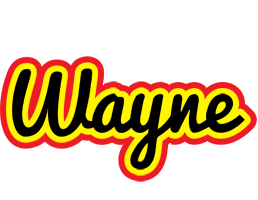 Wayne flaming logo