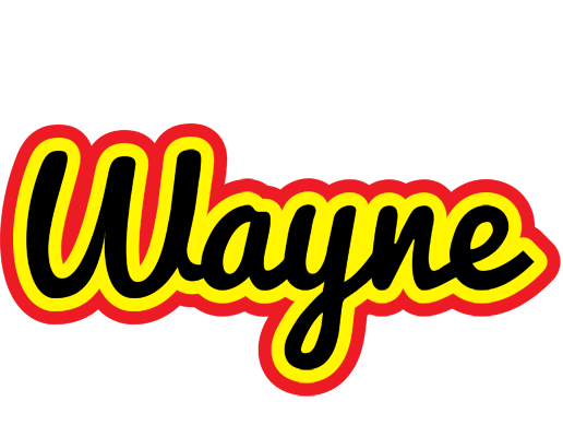 Wayne flaming logo